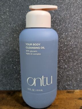 Ontu Your Body Cleansing Oil Triple Oil Complex Vanilla Musk 14 fl oz